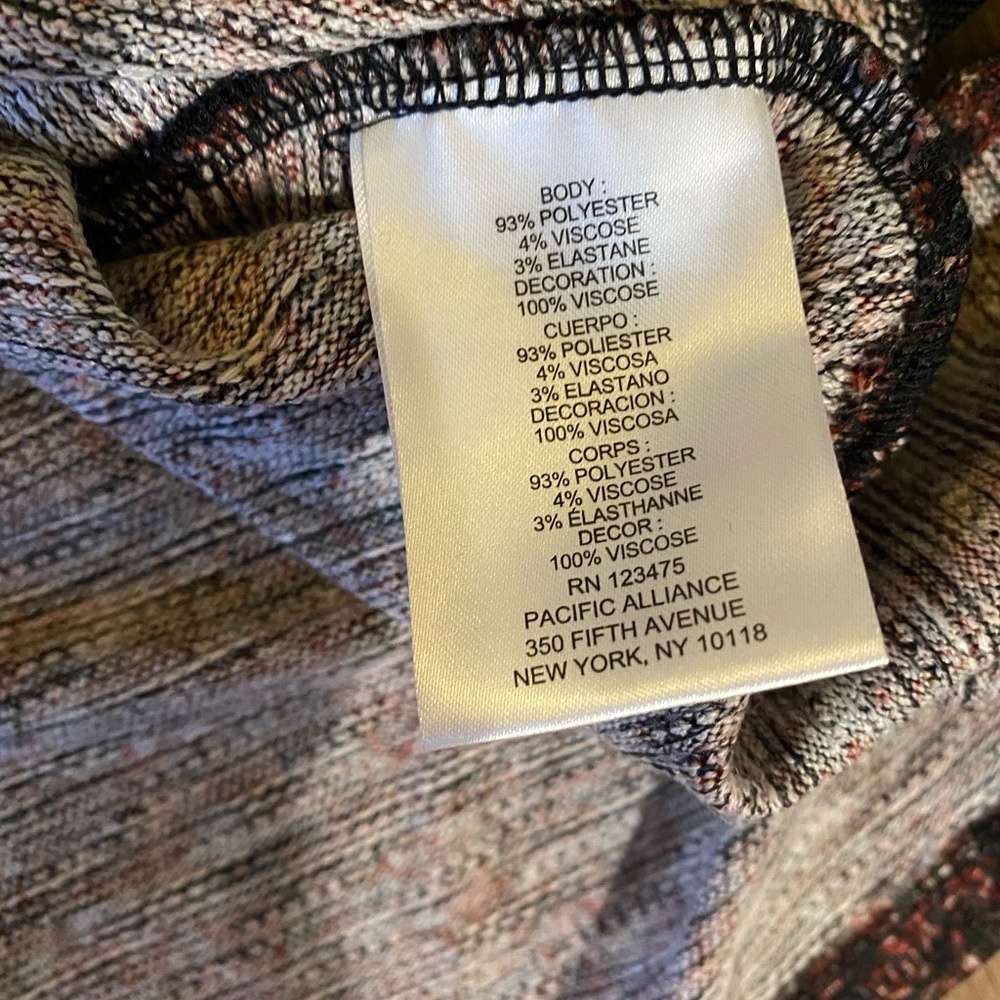 Jones New York Printed Sweater Top - Picture 4 of 9